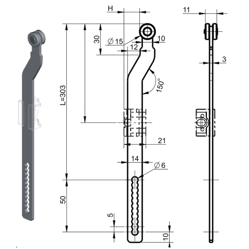 LG006-C Çok Modelli Biyel Aksesuarları