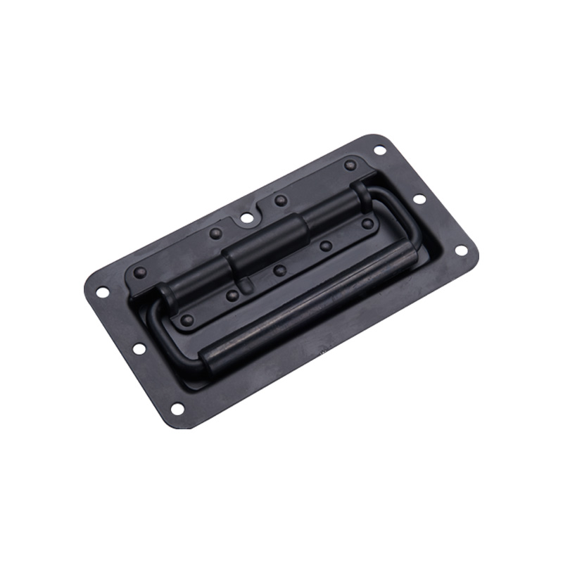 LS504-3 Siyah Karbon Çelik Tabanlı Kapı Kolu